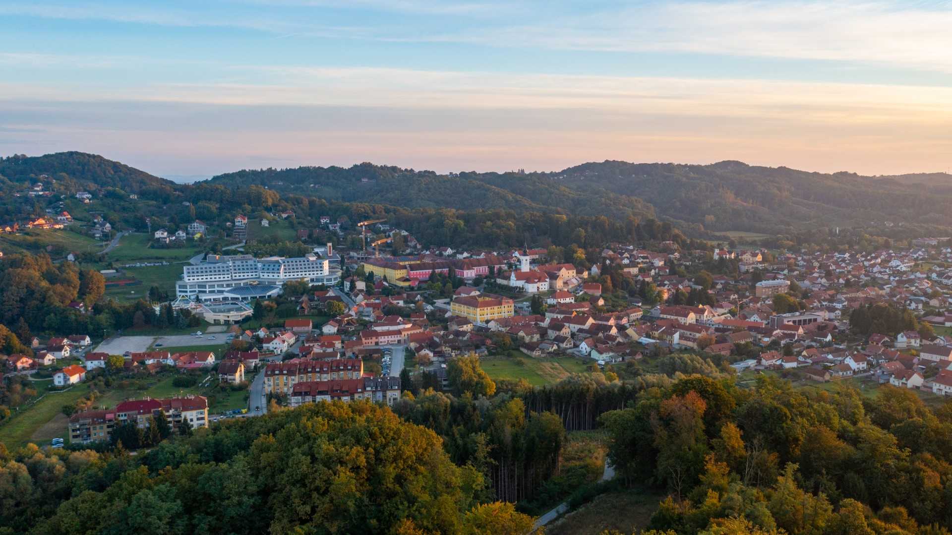 Pogled na Varaždinske Toplice